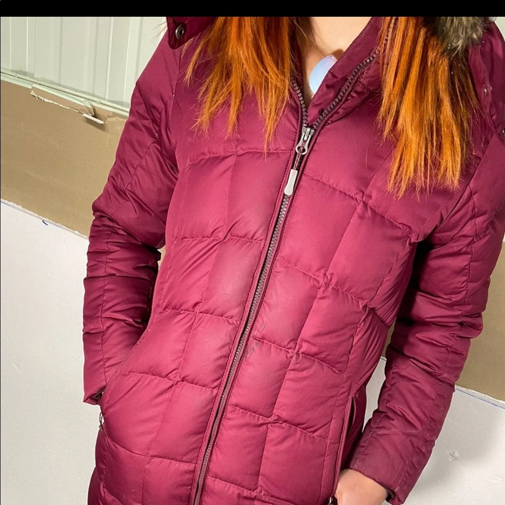 Eddie Bauer puffer down jacket*